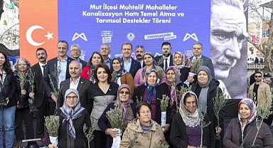 Mut, Büyükşehir ile üretiyor