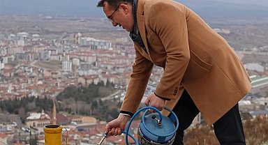 Nevşehir'de Ramazan için 11 pare top atışı yapıldı