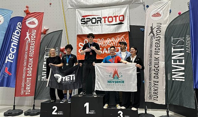 Nevşehirli sporcu Türkiye 3'üncüsü oldu