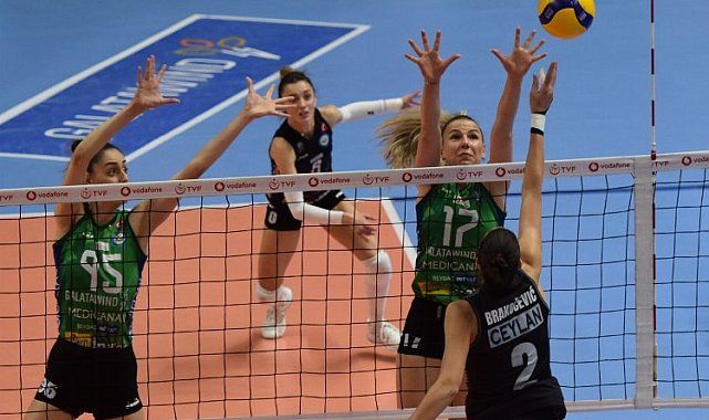 Nilüfer'in Sultanları Beşiktaş'a set vermedi