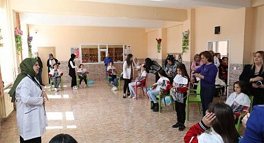 Ortaokul öğrencilerine hijyenin önemi anlatıldı