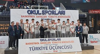 Özlüce Doğa Koleji Türkiye üçüncüsü