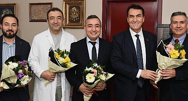 Sağlık çalışanlarına Başkan Dündar'dan sürpriz