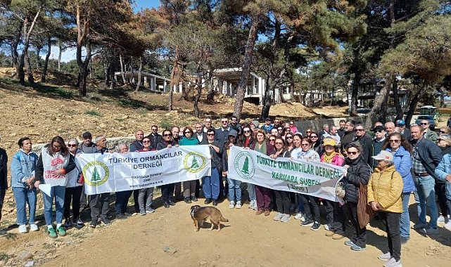 Saros Gönüllüleri'nden betonlaşma tepkisi