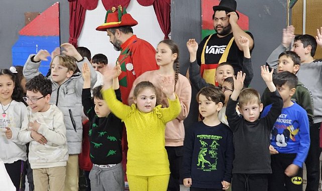 Şirinköy'de geleneksel ramazan akşamı çocuk şenliği coşkusu