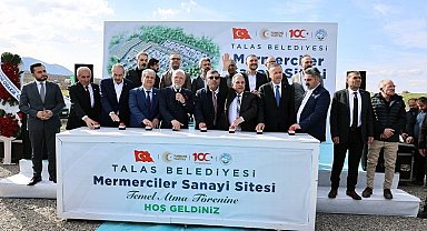 Talas Belediyesi'nden mermercilere özel site