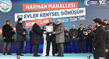 Talas kentsel dönüşümde anahtar teslim heyecanı
