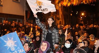 Tokat'ta seçim coşkusu meydanlara sığmadı