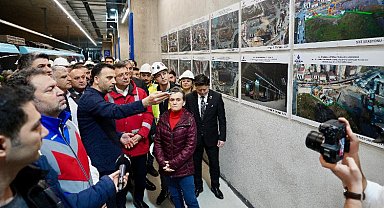Ümraniye-Ataşehir-Göztepe Metro Hattı'nda test sürüşü