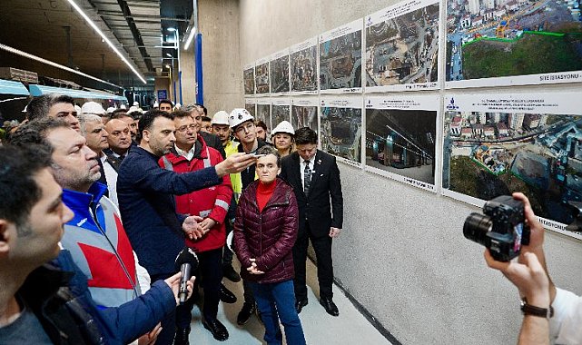Ümraniye-Ataşehir-Göztepe Metro Hattı'nda test sürüşü