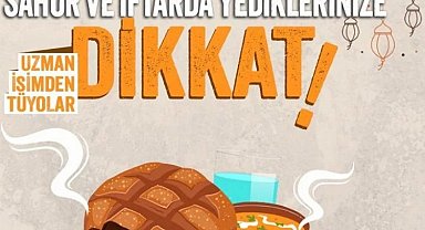 Uzman isimden Ramazan tüyoları