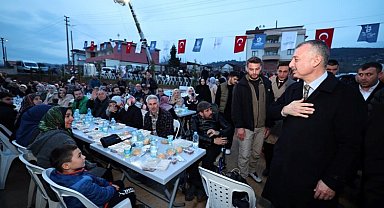 Yörükler Derince'deki iftarda buluştu