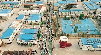 50 bin öğün gıda depremzedelere ulaştırıldı