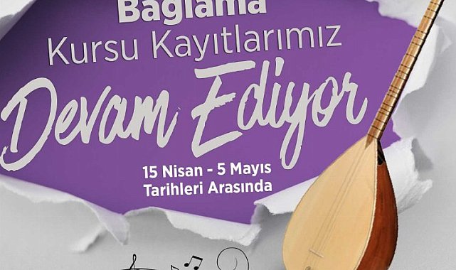Alas Musiki Cemiyeti'nde bağlama kursu