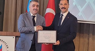 Azerbaycan Cumhuriyeti Diaspora Bakanlığı'ndan Başkan Hoşgül'e teşekkür