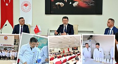 Bakanı Yumaklı, Veteriner Kontrol Merkez Araştırma Enstitüsünü ziyaret etti