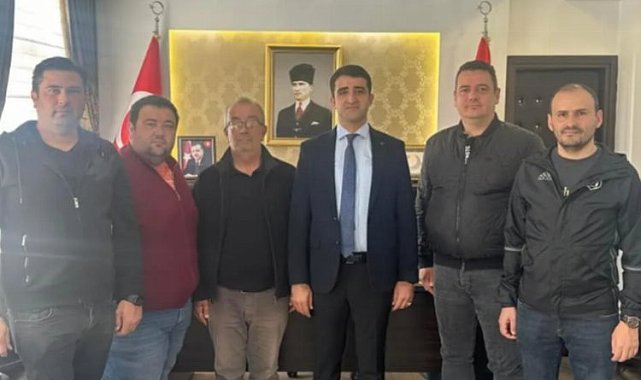 Balcılar'dan Ömer Sevgili'ye ziyaret