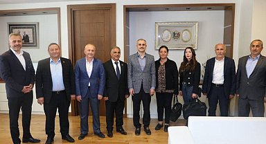 Başkan Çiftçi'ye ziyaretler sürüyor