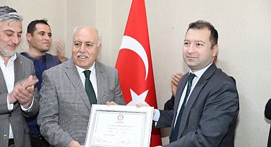 Başkan Demir siyaset hayatında 5.ci kez mazbatasını aldı