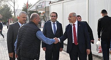 Başkan Er'e esnaf ve vatandaşlardan yoğun ilgi