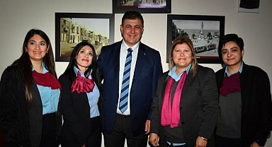 Başkan Tugay bayramlaşmaya ESHOT'da başladı