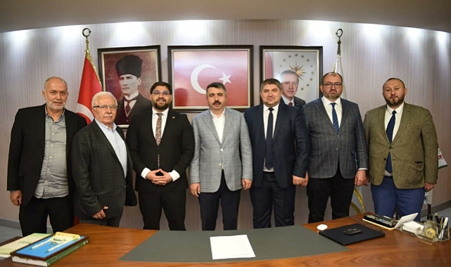 Başkan Yılmaz'a Balkanlardan ziyaret