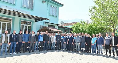 Başkan Zeyrek, Büyükşehir çalışanlarıyla bayramlaştı