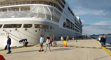 Bodrum Cruise Port yılın ilk gemisini ağırladı
