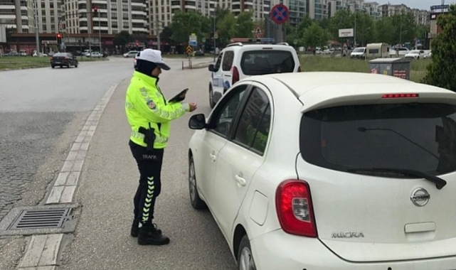 Bursa'da 8 bin 61 sürücüye ceza