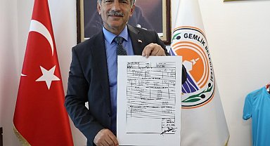 Bursa Gemlik'te Başkan deviren mal varlığını açıkladı