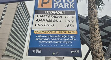 Bursa'da kamuya ait caddelerden alınan otopark ücreti kaldırılacak mı?