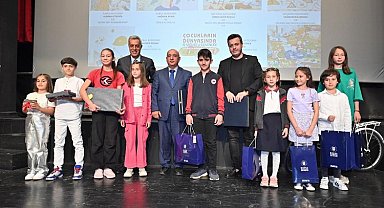 Bursa'da minikler ödüllerine kavuştu