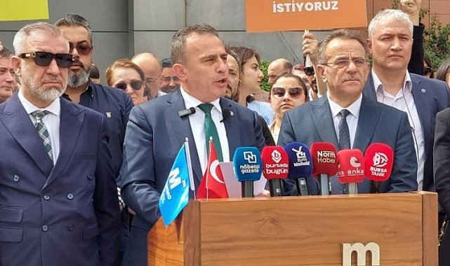 Bursalı muhasebeciler tepki için meydana indi
