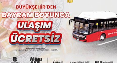 Büyükşehir'den Bayram Boyunca Ulaşım Ücretsiz