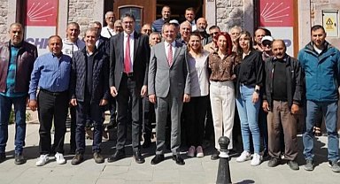 CHP heyetinden Başkan Ergin'e ziyaret