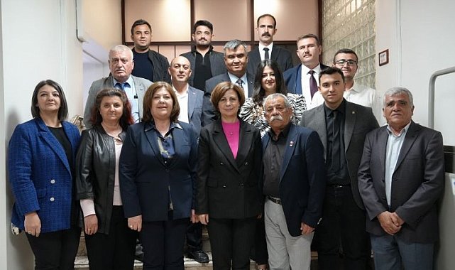Çifteler'den Başkan Ünlüce'ye ziyaret