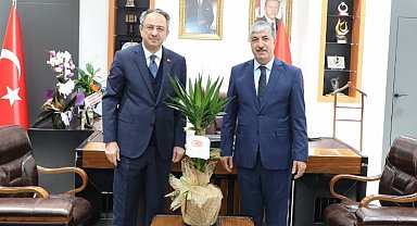 Dilovası'nda ilk ziyaret Kaymakam Kubilay'dan