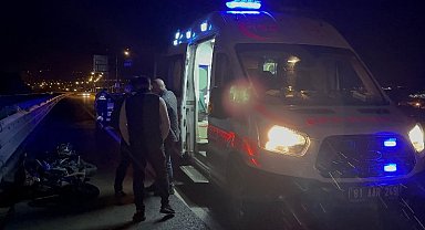 Düzce'de otomobil motosiklete çarptı: 2 yaralı