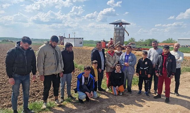 Edirne Jandarması 14 düzensiz göçmen yakaladı!
