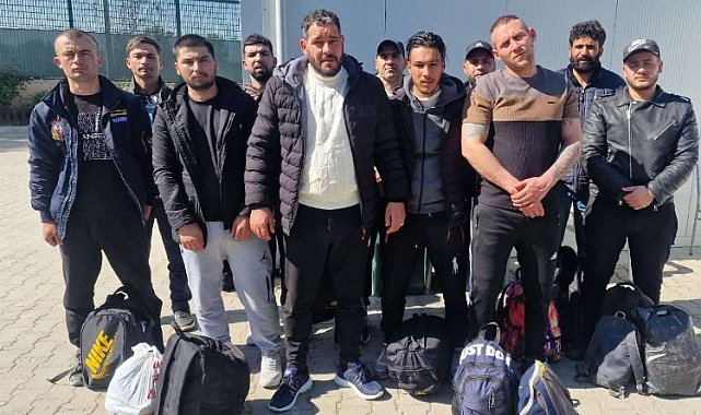 Edirne'de 11 düzensiz göçmen yakalandı!