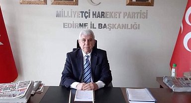 Edirne'de MHP'li Zakir Tercan'a çirkin saldırı