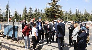 Erciyes Üniversitesi'nde yapımı devam eden projeler hayata geçiriliyor