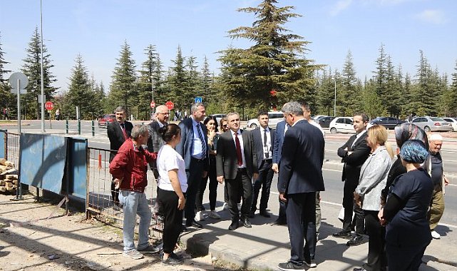 Erciyes Üniversitesi'nde yapımı devam eden projeler hayata geçiriliyor
