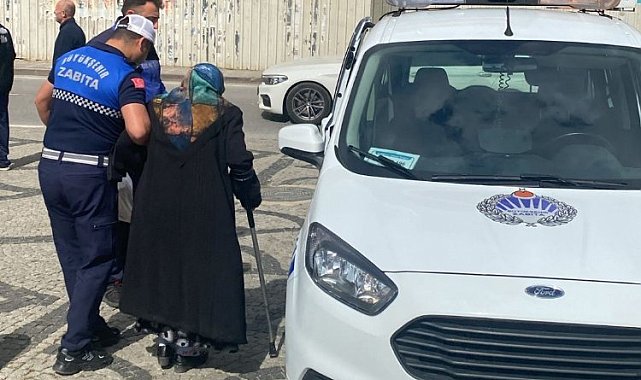 Fatma teyzenin imdadına Zabıta yetişti