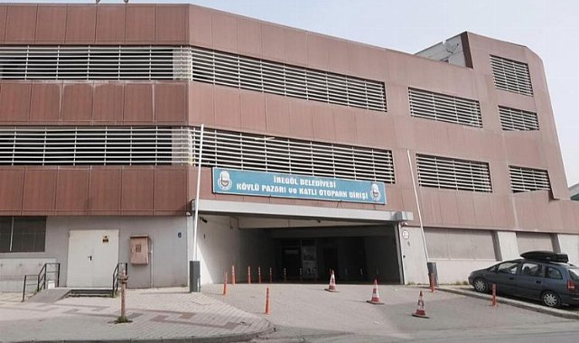 İnegöl'de Mer-Pa Kapalı Otoparkı hizmete alındı
