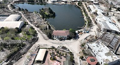 İzmit Millet Bahçesi şekillenmeye başladı