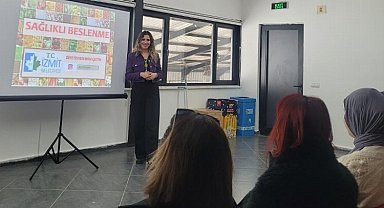İzmit'te 'sağlıklı beslenme' semineri