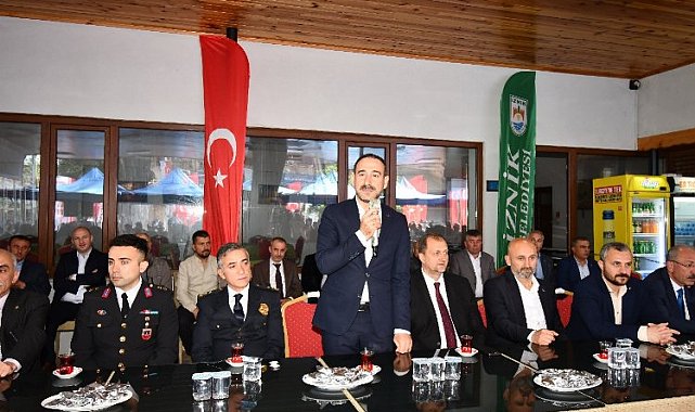 İznik'te geleneksel bayramlaşma töreni gerçekleşti