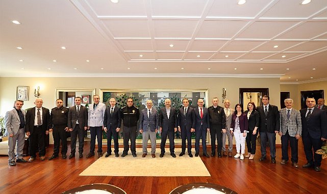 Kaymakam Özyiğit'ten Başkan Büyükgöz'e hayırlı olsun ziyareti