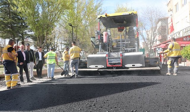 Kayseri Kocasinan'da yenileme çalışmaları